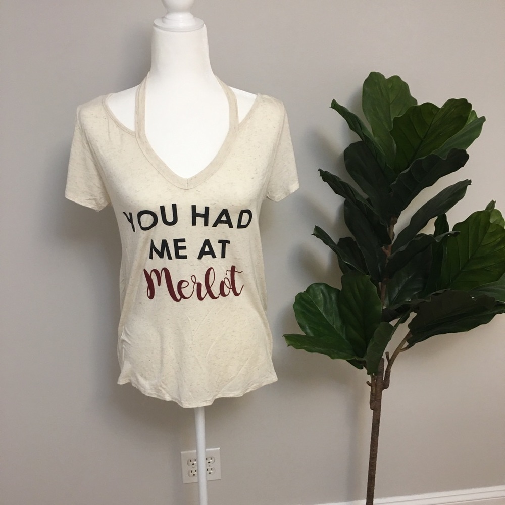 You Had Me At Merlot Halter T-Shirt